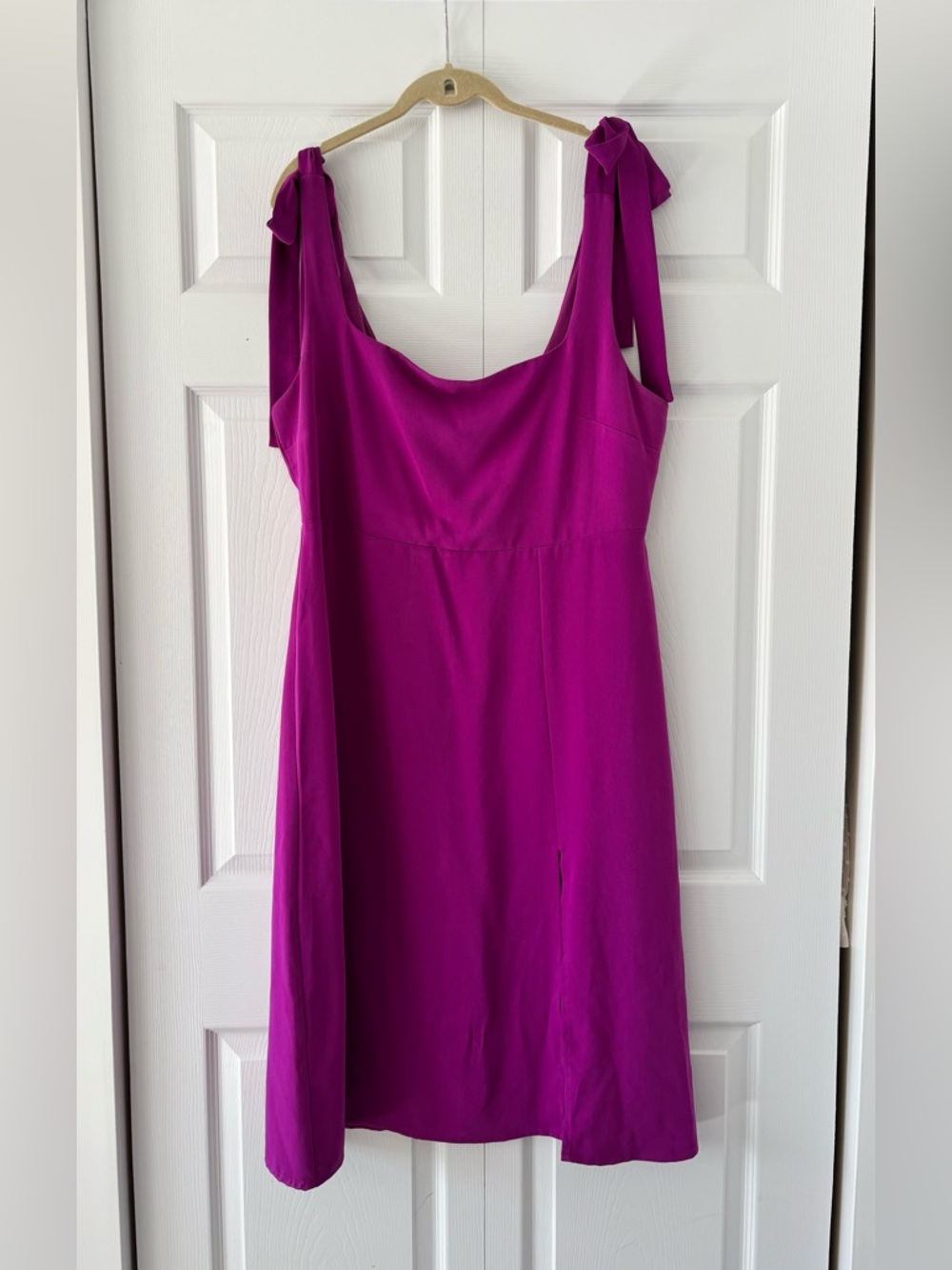 Ricki's Fuchsia Tie-Shoulder Maxi Dress
